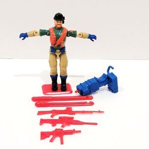 GI Joe OUTBACK V4 Action Figure Vintage Hasbro 1993 Battle Corps Complete Weapon
